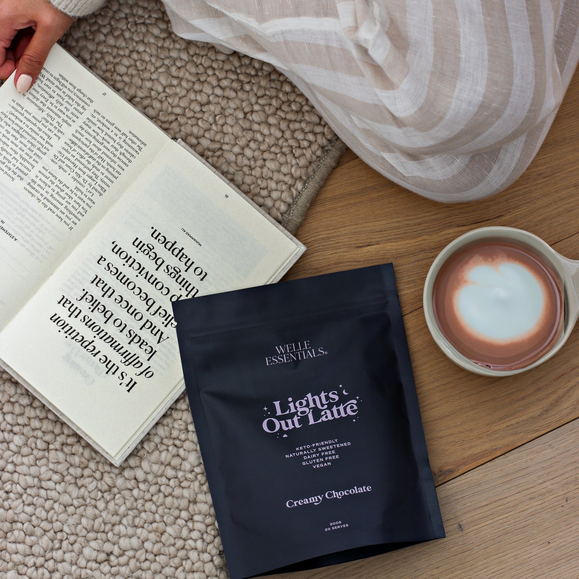 Lights Out Latte - Creamy Chocolate - Welle Essentials