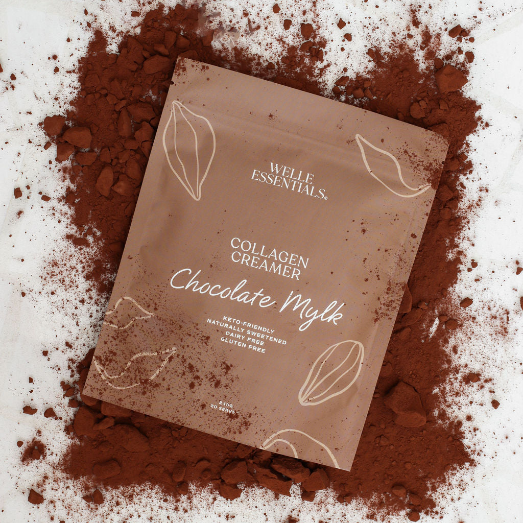 Collagen Creamer - Chocolate Mylk - Welle Essentials