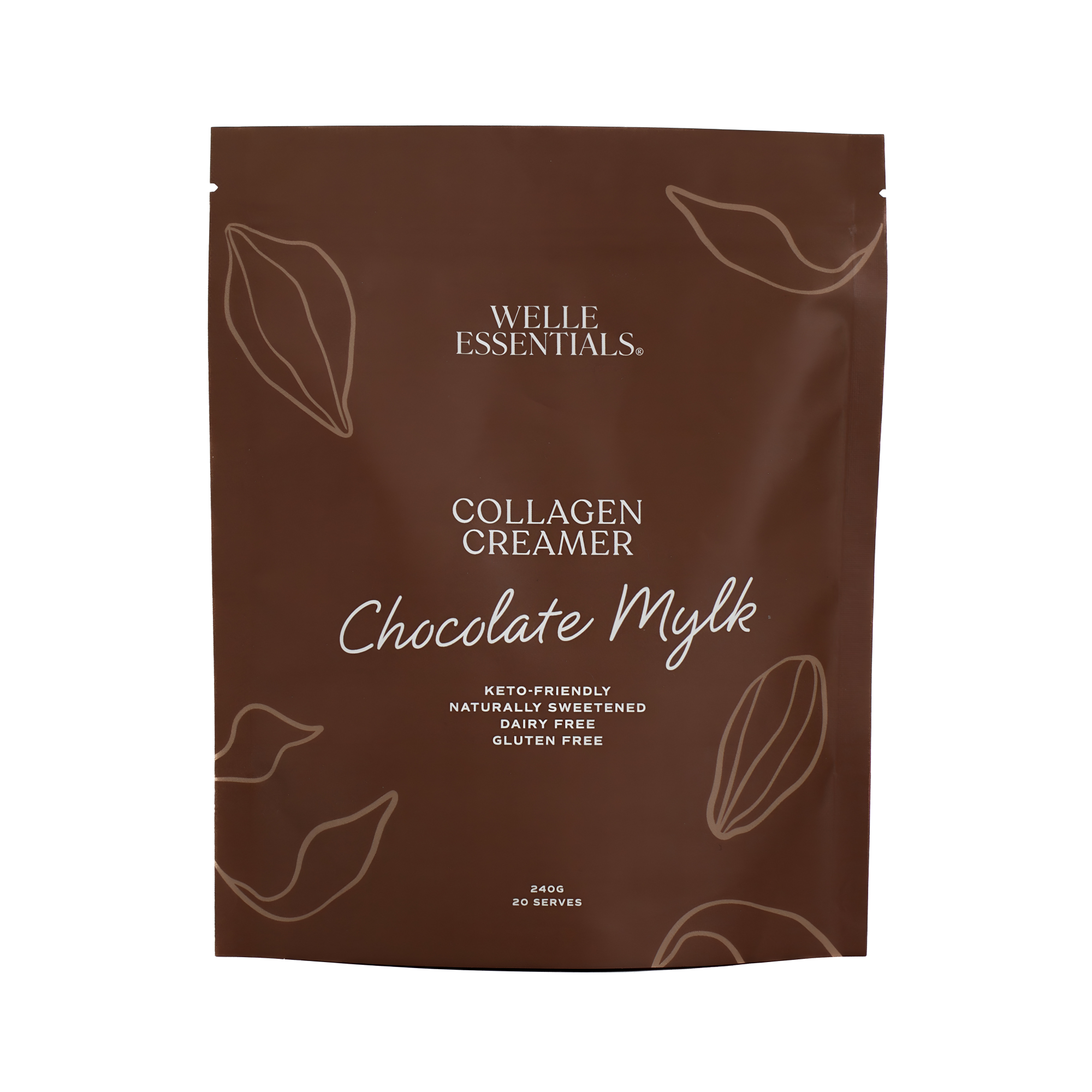 Collagen Creamer - Chocolate Mylk - Welle Essentials