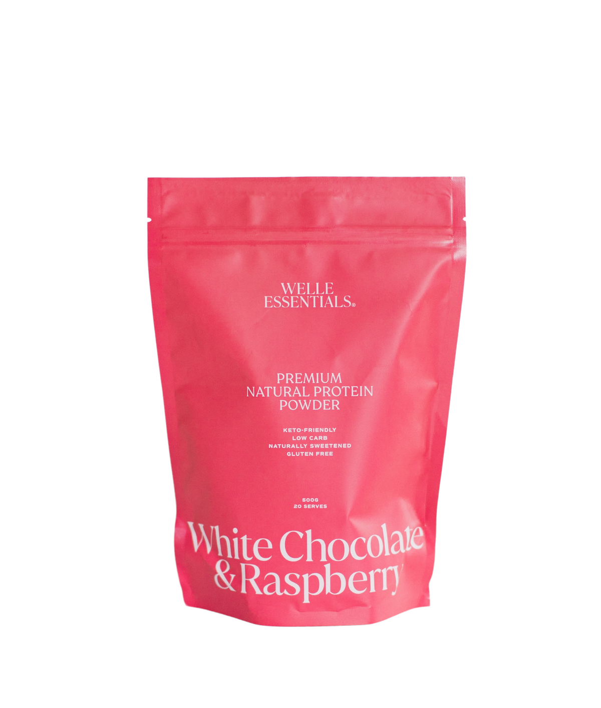 Premium Natural Protein - White Chocolate & Raspberry