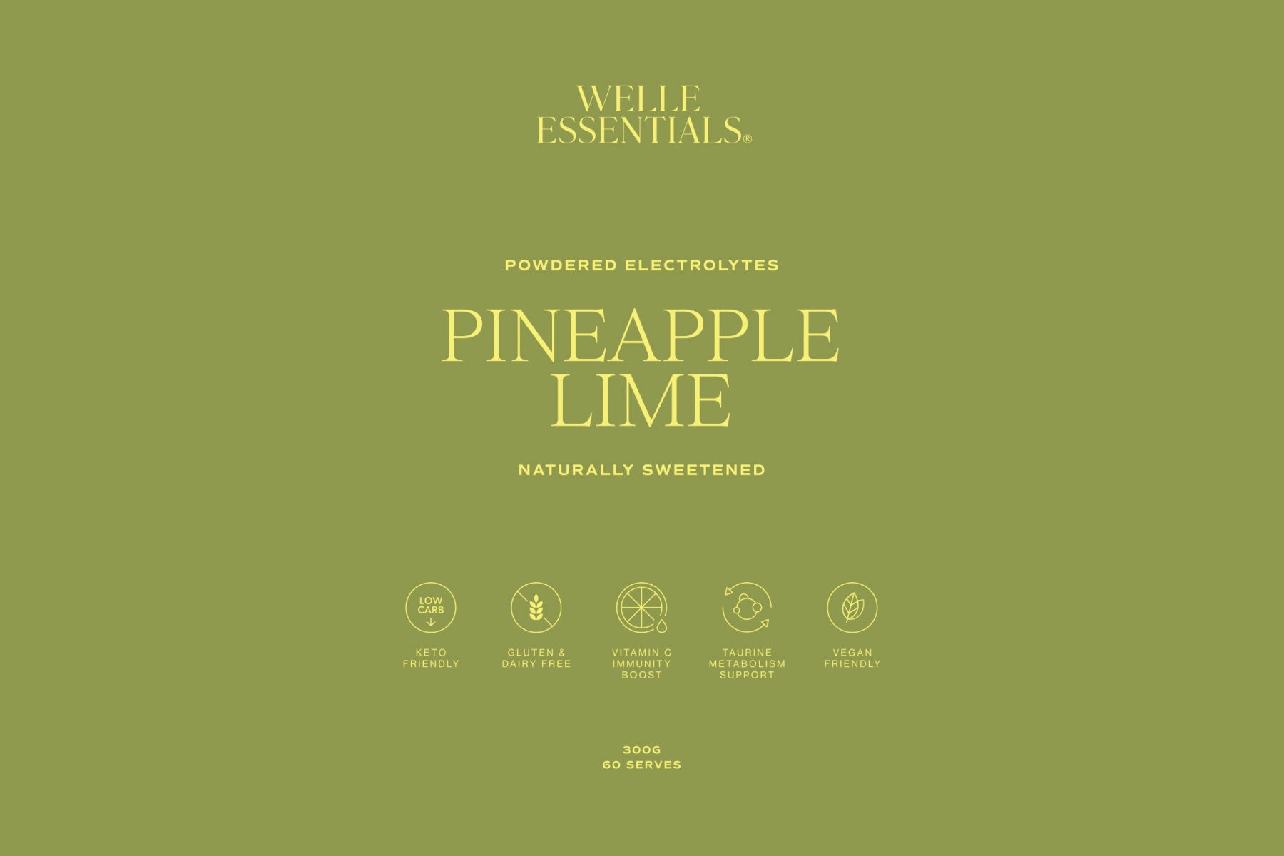 Electrolytes - Pineapple Lime