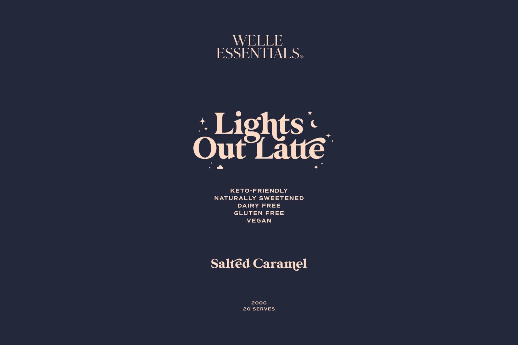 Lights Out Latte - Salted Caramel