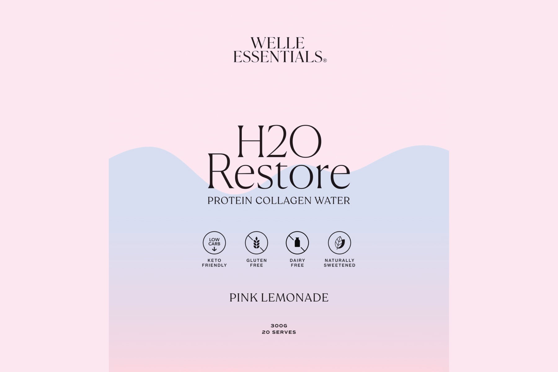 H2O Restore - Pink Lemonade