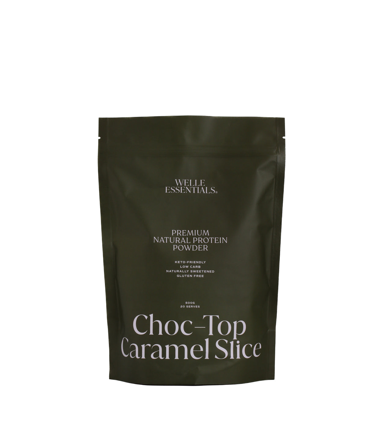 Premium Natural Protein - Choc-Top Caramel Slice